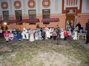 Rozsvícení stromečku u MŠ